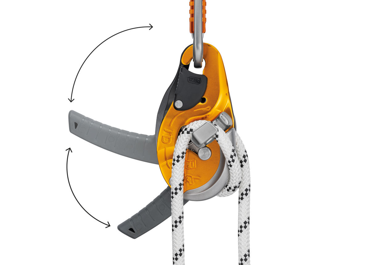 PETZL ABSEILING DEVICE I'D® EVAC