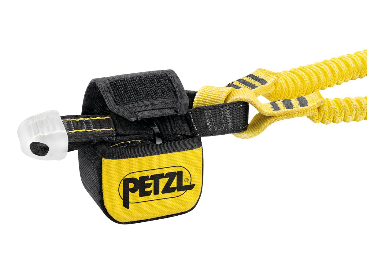PETZL LANYARD & ENERGY ABSORBER ABSORBICA®-Y TIE BACK