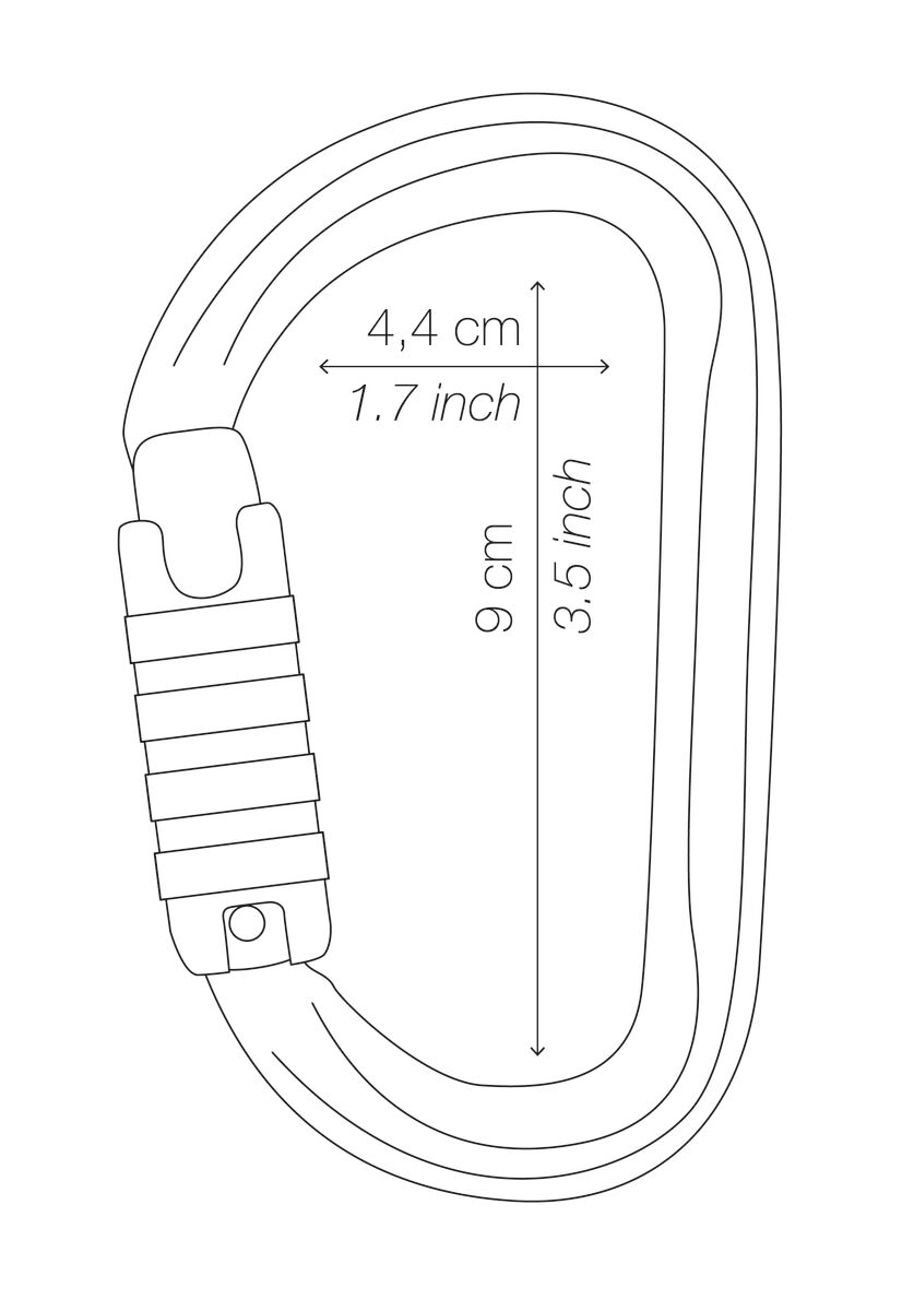 PETZL KARABINER Am'D