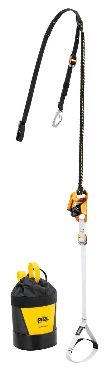 PETZL CLIMBING CLAMP SYSTEM KNEE ASCENT LOOP