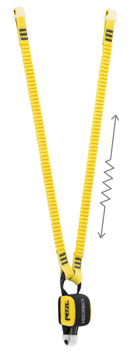 PETZL LANYARD & ENERGY ABSORBER ABSORBICA®-Y 150