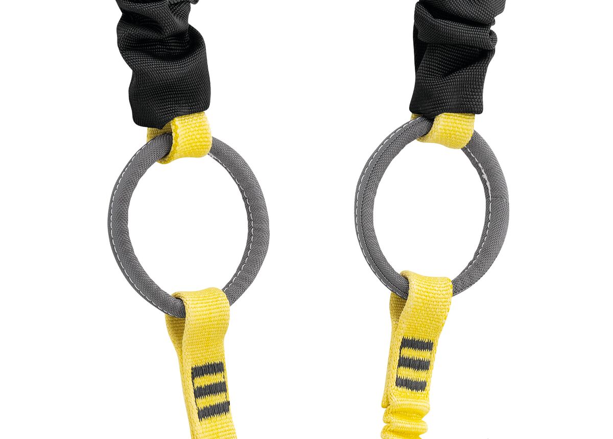 PETZL LANYARD & ENERGY ABSORBER ABSORBICA®-Y TIE BACK