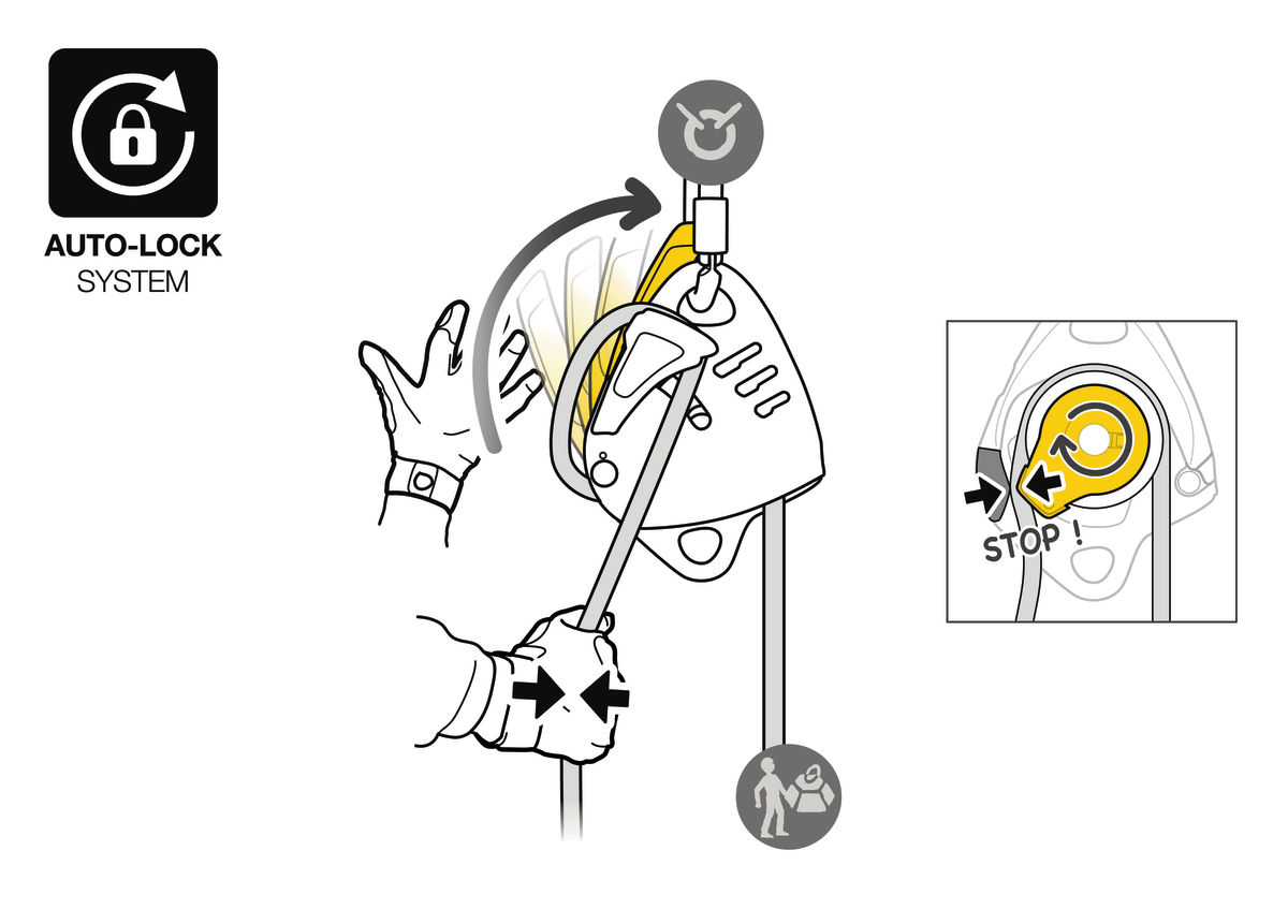 PETZL ABSEILING DEVICE MAESTRO® L