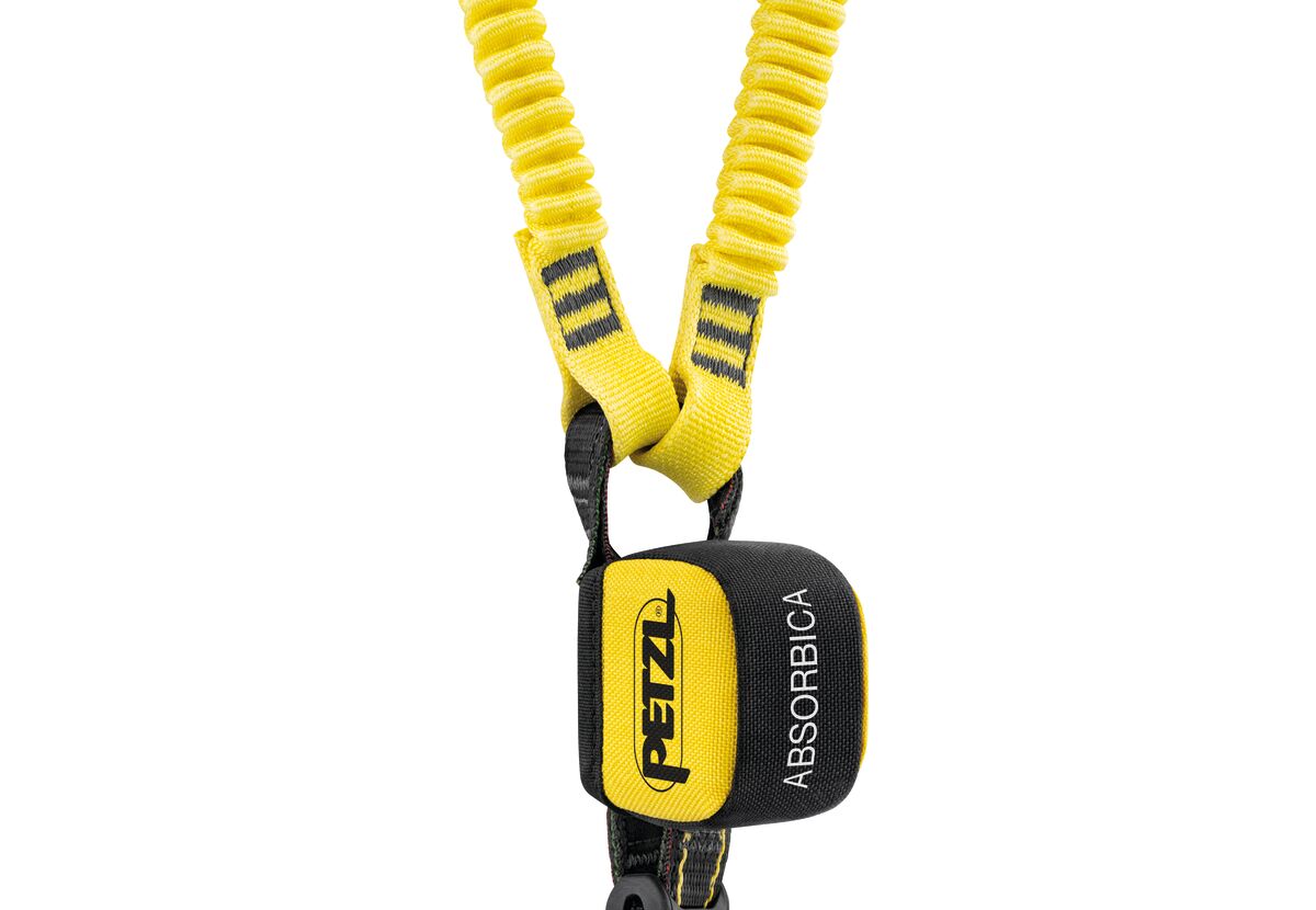 PETZL LANYARD & ENERGY ABSORBER ABSORBICA®-Y TIE BACK