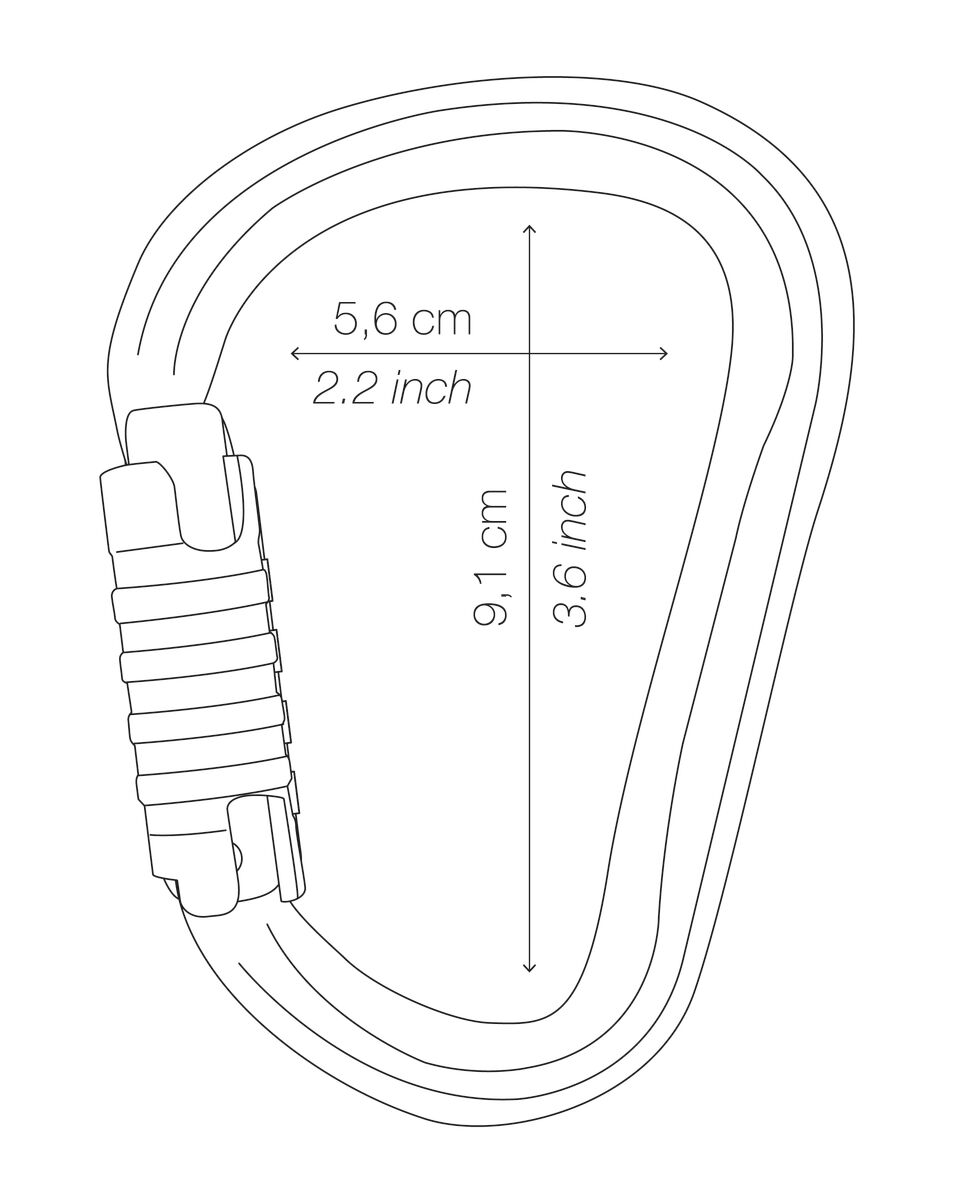 PETZL CARABINER WILLIAM
