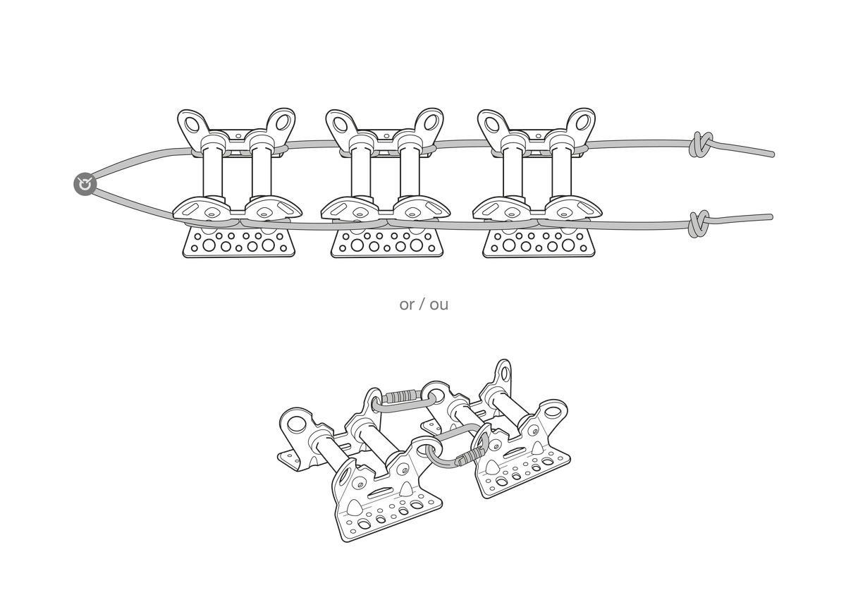 PETZL ROPE PROTECTION ROLLER COASTER