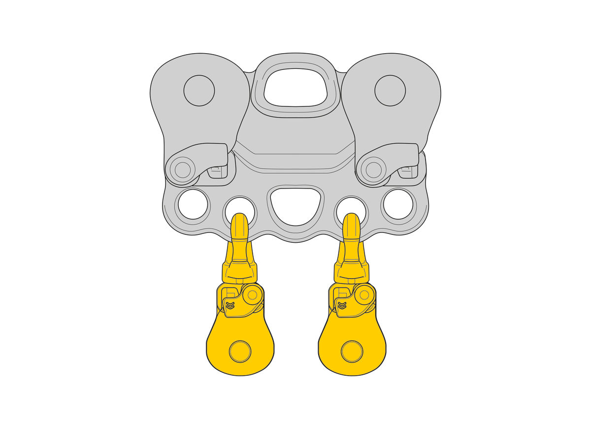 PETZL PULLEY SPIN S1 OPEN