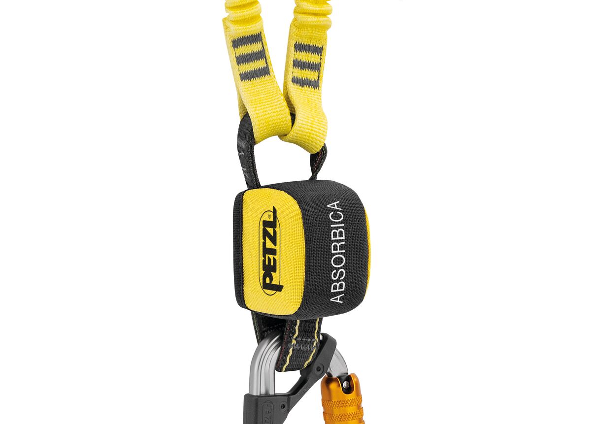 PETZL LANYARD & ENERGY ABSORBER ABSORBICA®-Y TIE BACK MGO