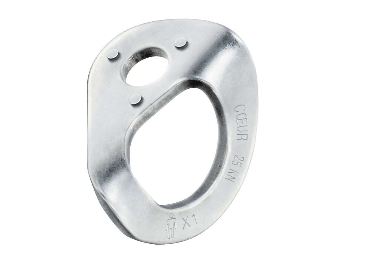 PETZL DRILL HOOK LUG COEUR STAINLESS