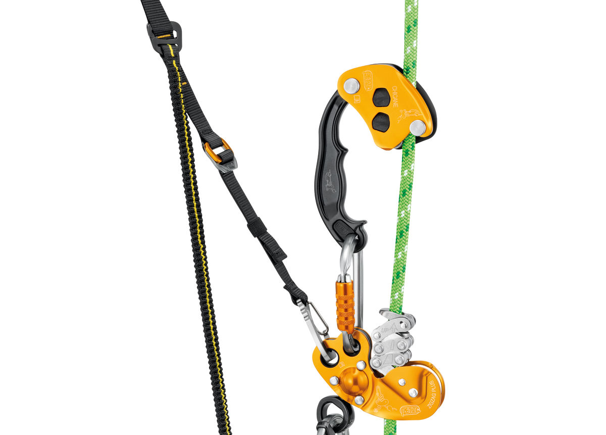 PETZL CLIMBING CLAMP SYSTEM KNEE ASCENT LOOP