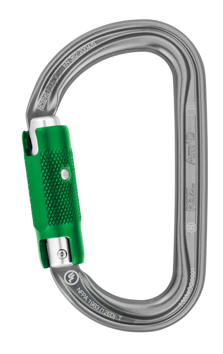 PETZL KARABINER Am'D PIN-LOCK